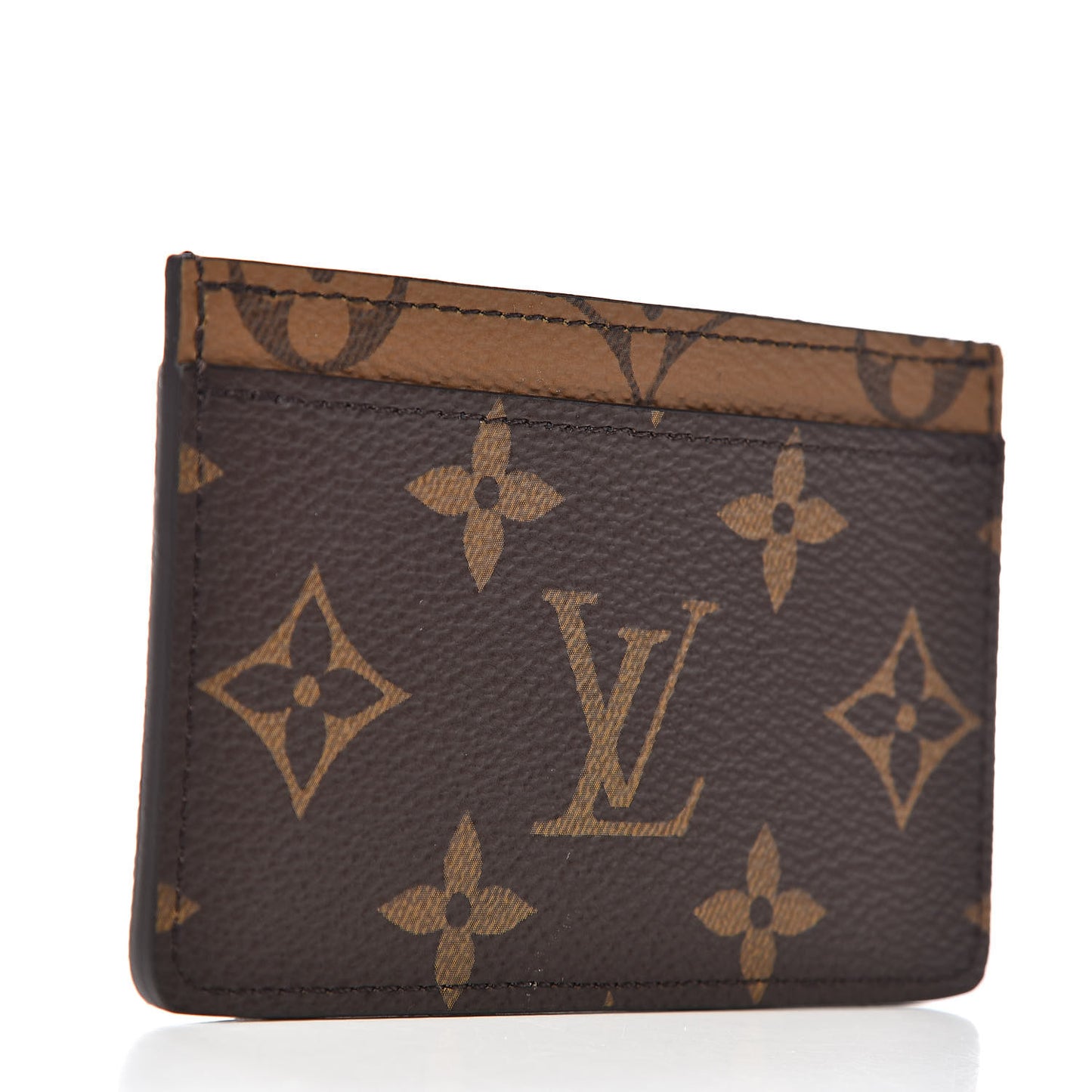 Reverse Monogram Card Holder