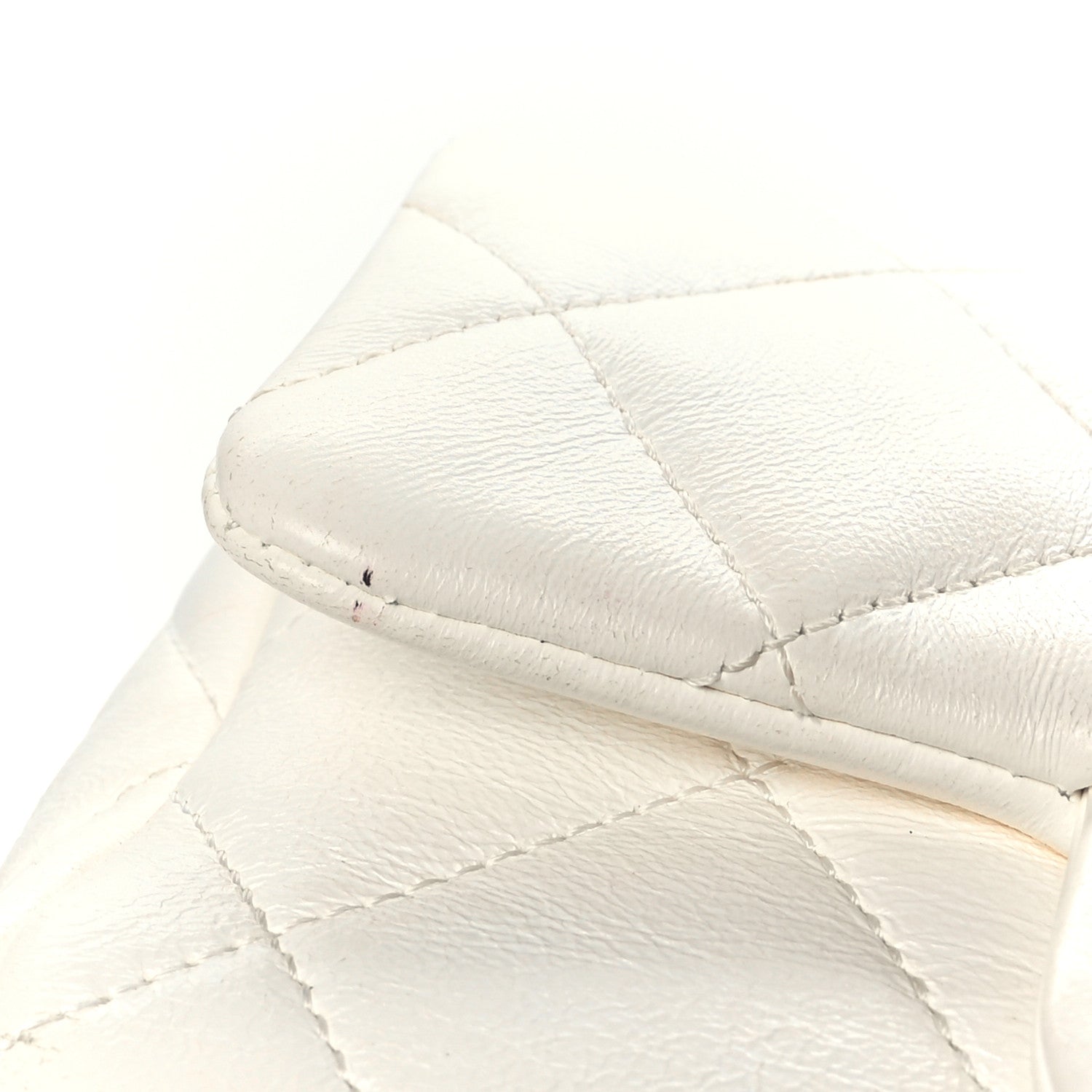 Chanel Lambskin Quilted Mini Funky Town Flap White 10 of 12