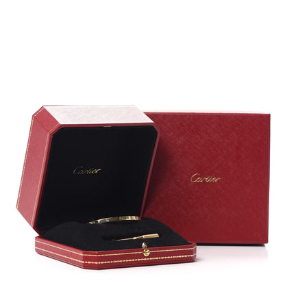 Cartier 18K Yellow Gold Small LOVE Bracelet 16 7 of 7