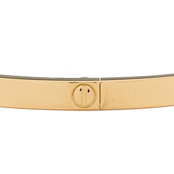 18K Yellow Gold Small LOVE Bracelet 16
