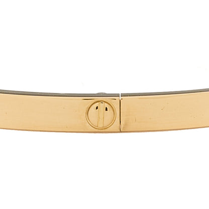 Cartier 18K Yellow Gold Small LOVE Bracelet 16 6 of 7