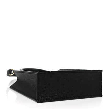 Louis Vuitton Empreinte Monogram Giant Petit Sac Plat Black 4 of 11