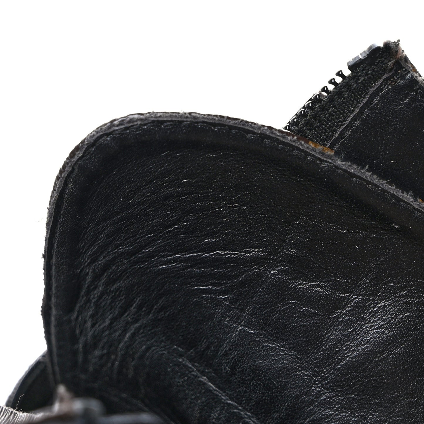 Patent Calfskin Monogram Star Trail Ankle Boots 36 Black