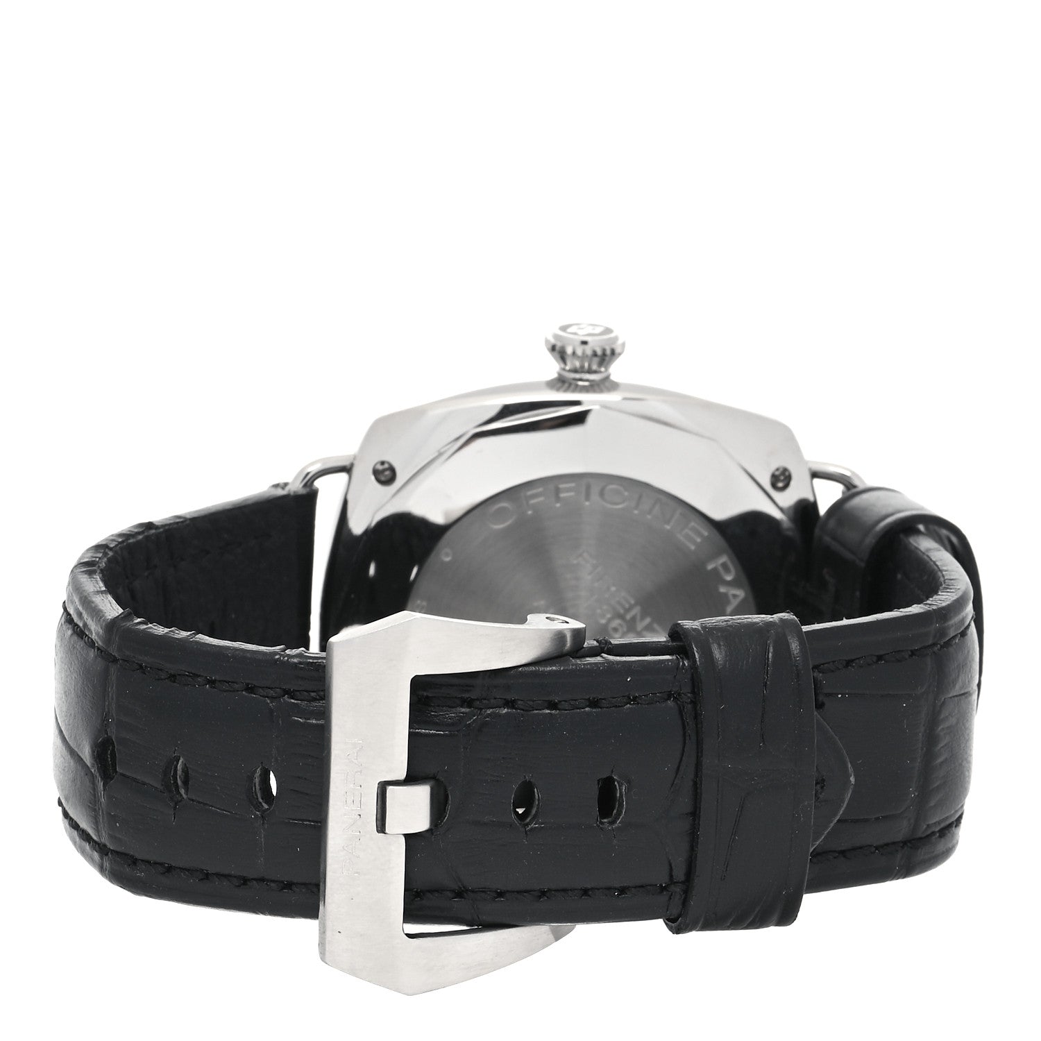 Panerai Stainless Steel Alligator 44mm Radiomir Black Seal Logo Automatic Watch Black PAM00287 3 of 5