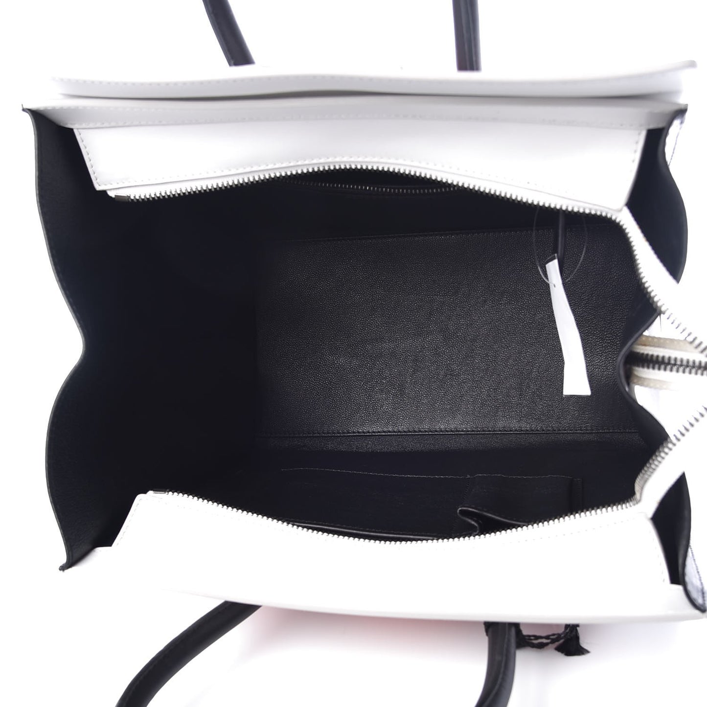Satin Calfskin Mini Tri-Color Luggage Vermillion