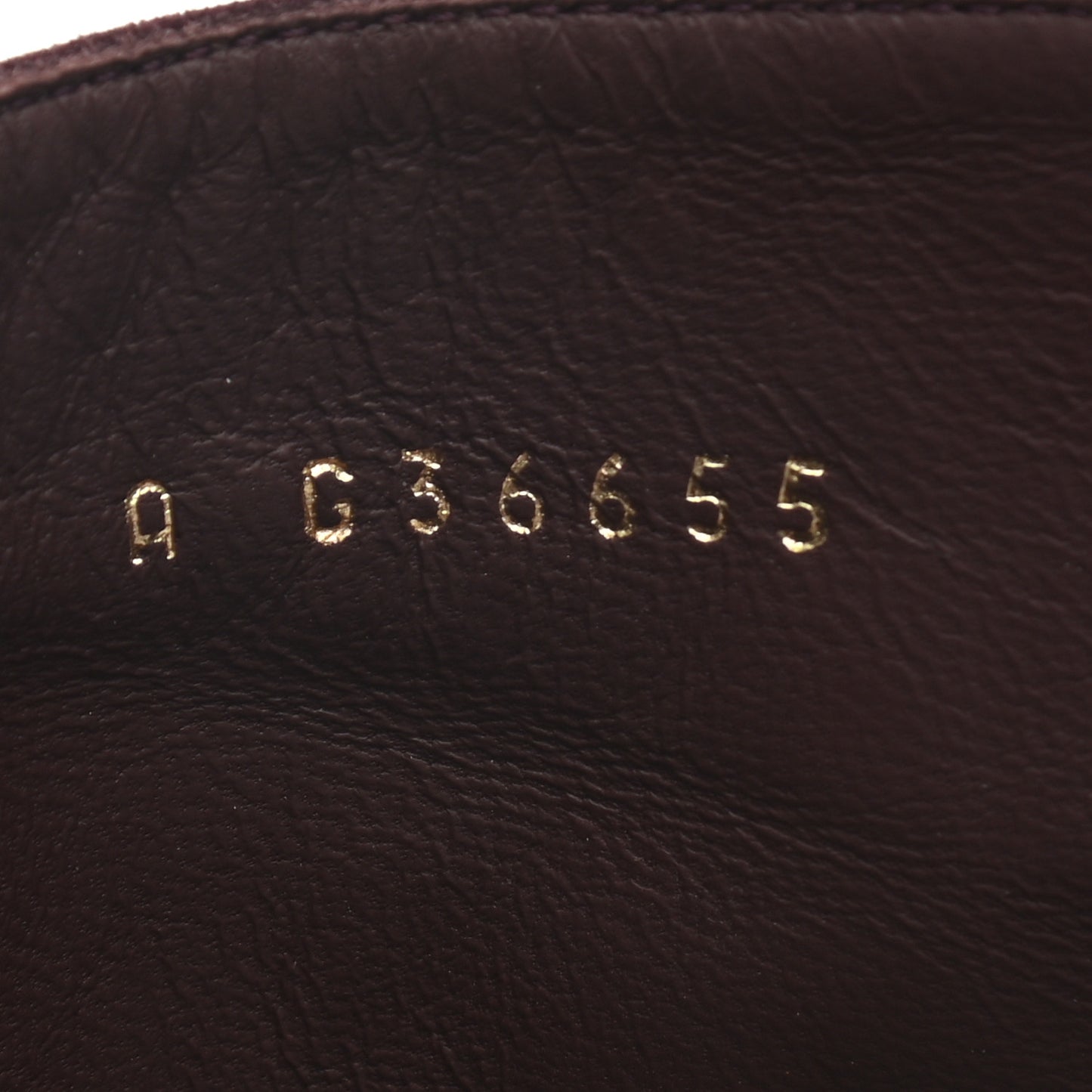Suede Calfskin Chain Boots 38 Burgundy
