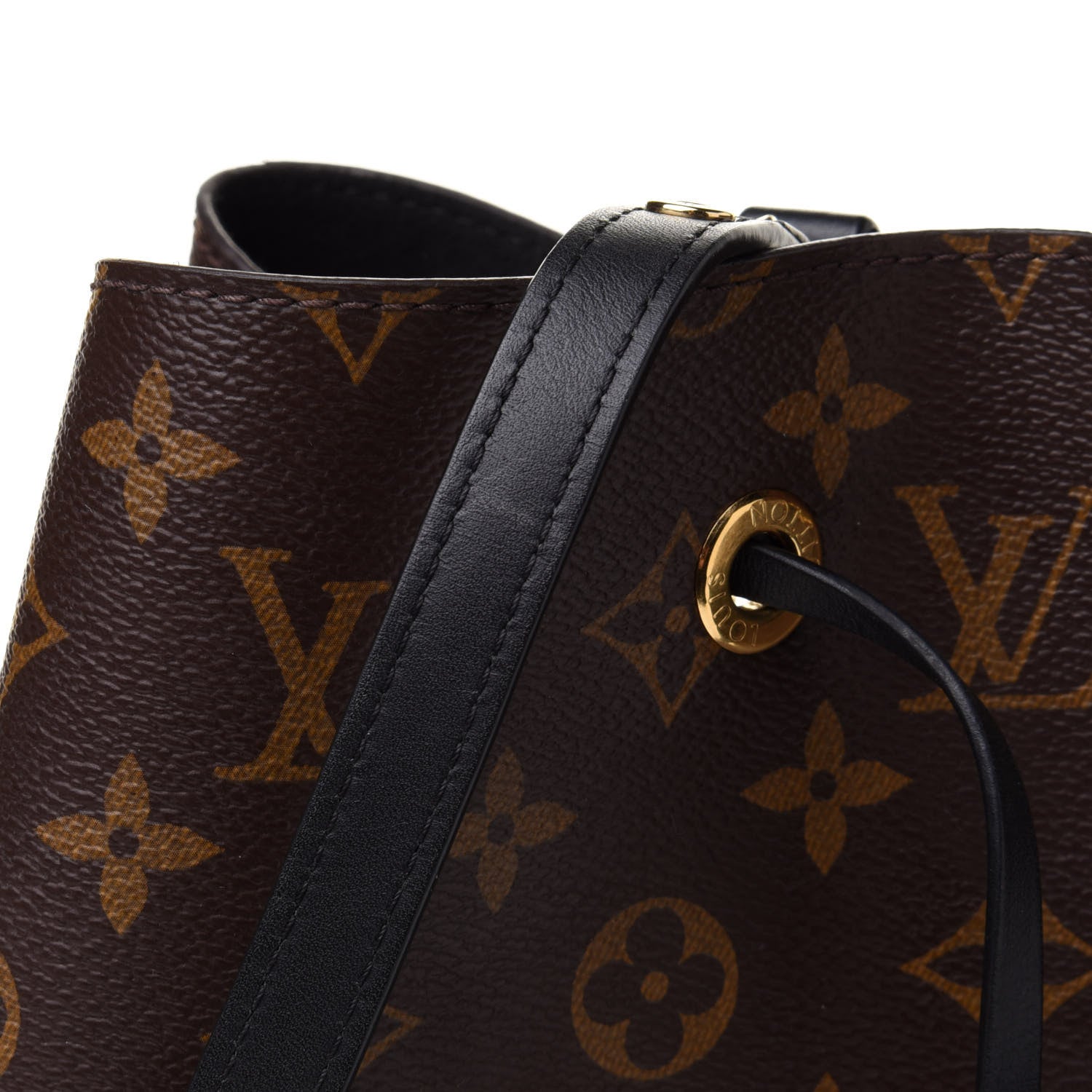 Louis Vuitton Monogram Neonoe MM Black 12 of 13