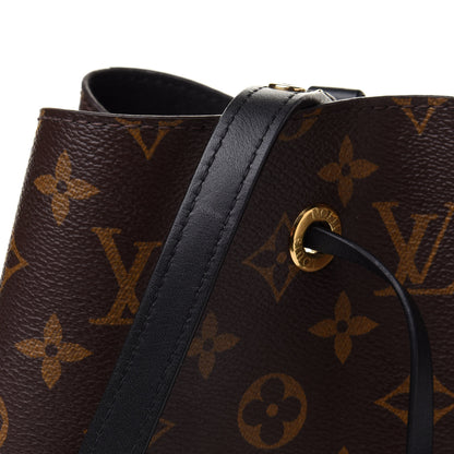 Louis Vuitton Monogram Neonoe MM Black 12 of 13