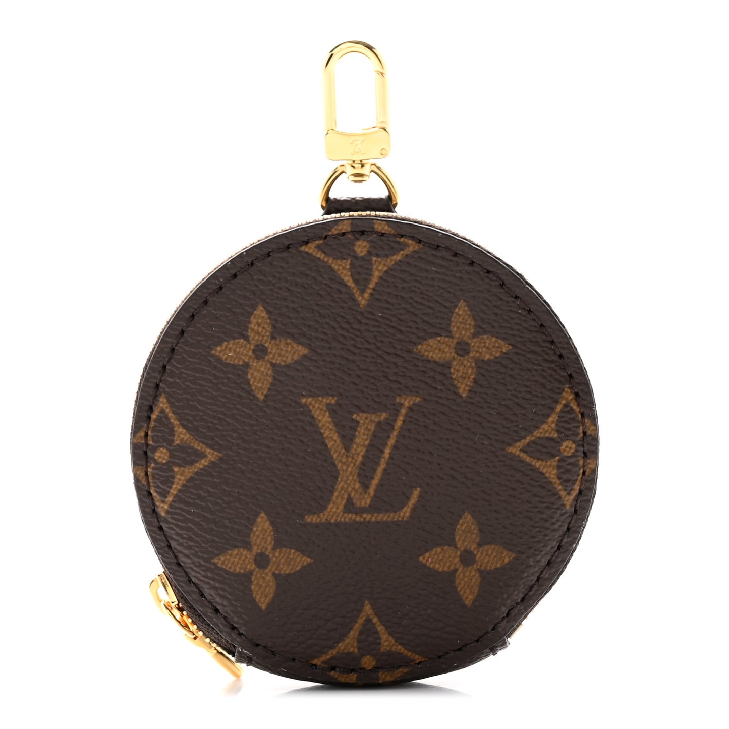 Monogram Neverfull BB Round Coin Purse Pivoine