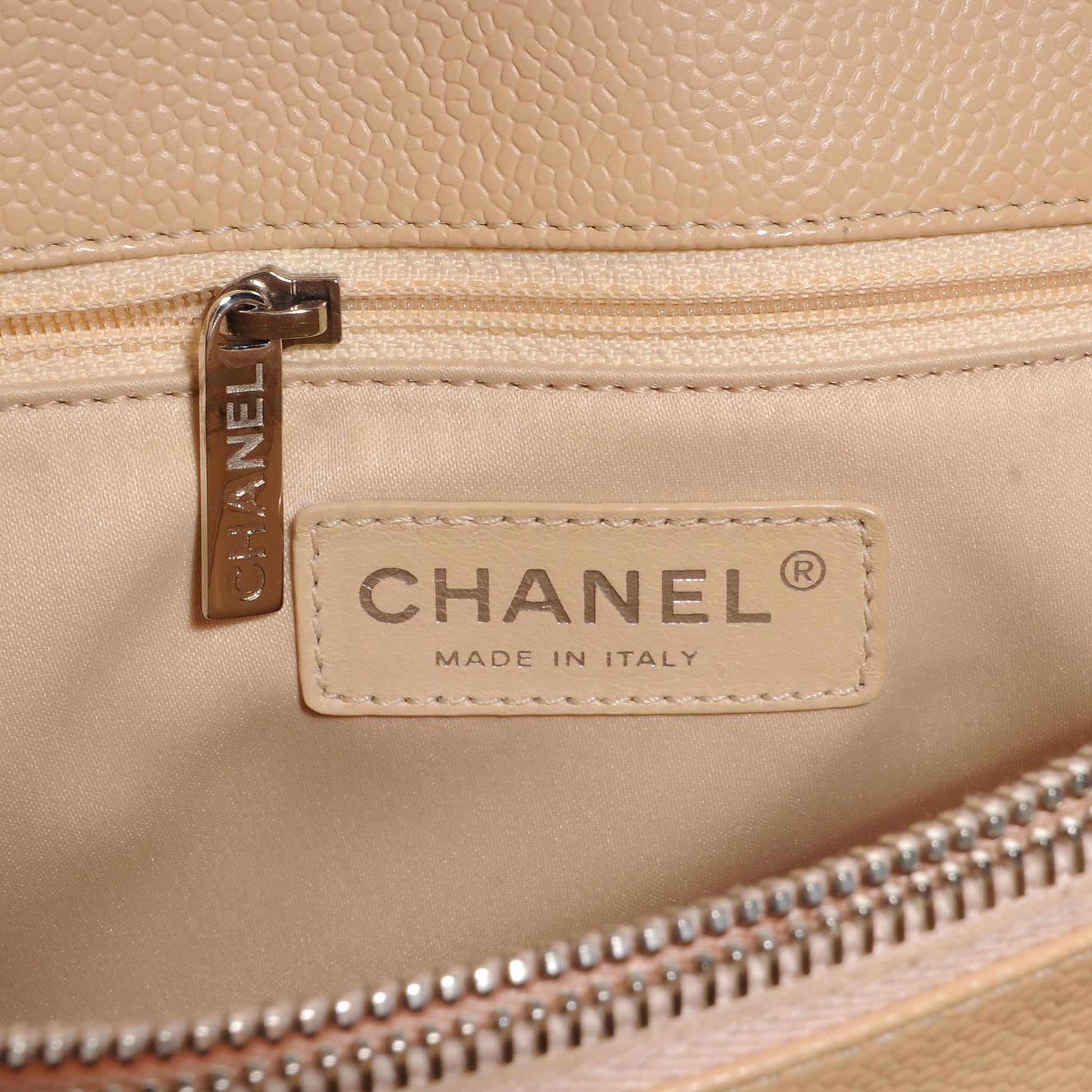 Chanel Caviar Grand Shopping Tote GST Beige Clair 7 of 9