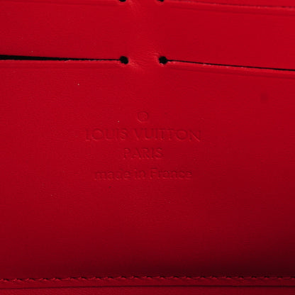 Louis Vuitton Vernis Zippy Wallet Cherry 7 of 8