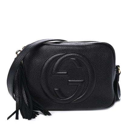 Gucci Pebbled Calfskin Small Soho Disco Bag Black 1 of 4