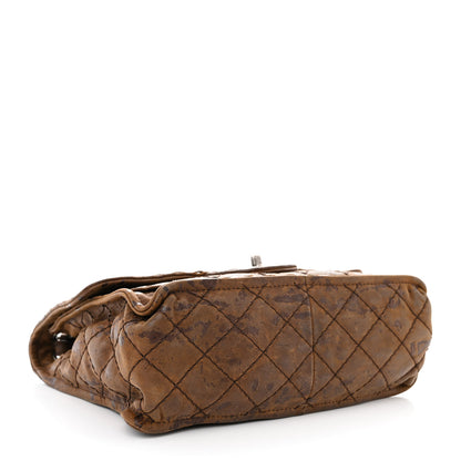 Chanel Aged Crumpled Calfskin Small Vintage Flap Brown 4 of 10