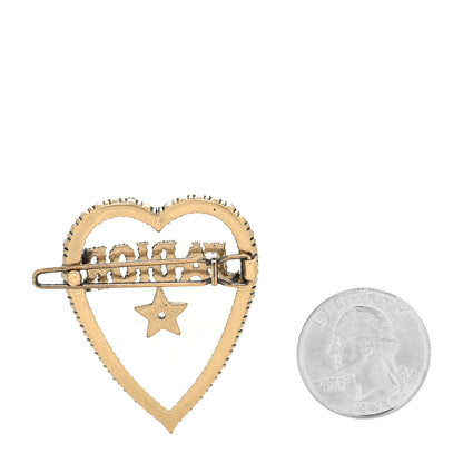 Christian Dior Crystal Heart J'Adior Barrette 2 of 3