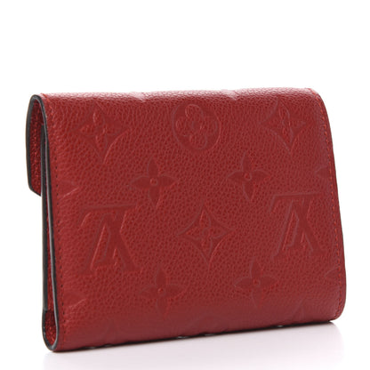 Louis Vuitton Empreinte Victorine Wallet Cherry 3 of 7