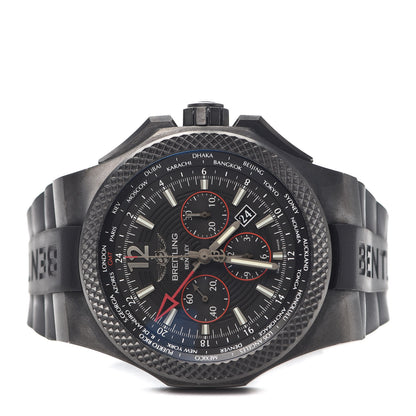 Breitling Carbon Rubber 45mm Bentley GMT B04 S Carbon Body Limited Edition Automatic Watch Black NB0434E5 2 of 6