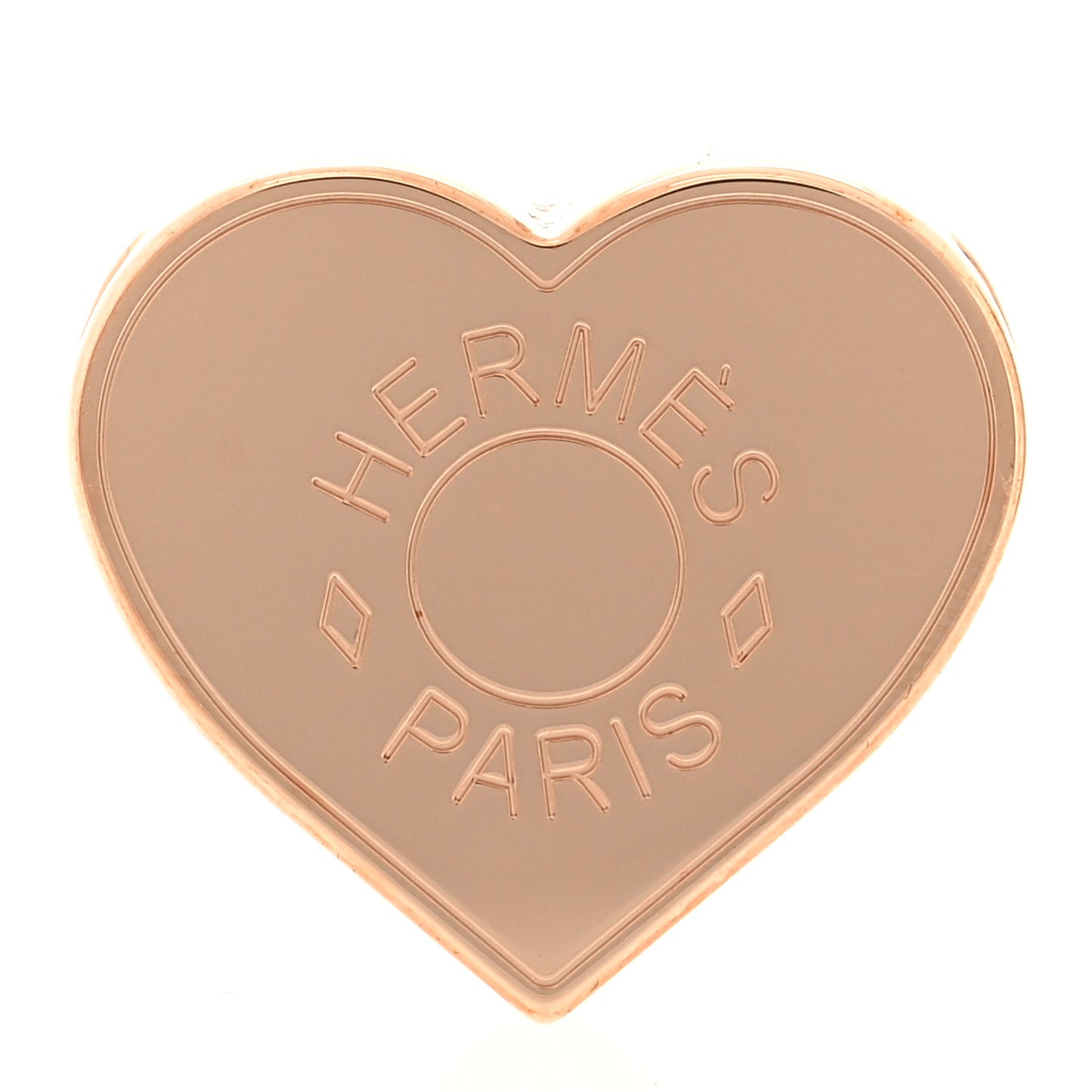 Permabrass Coeur Scarf Ring