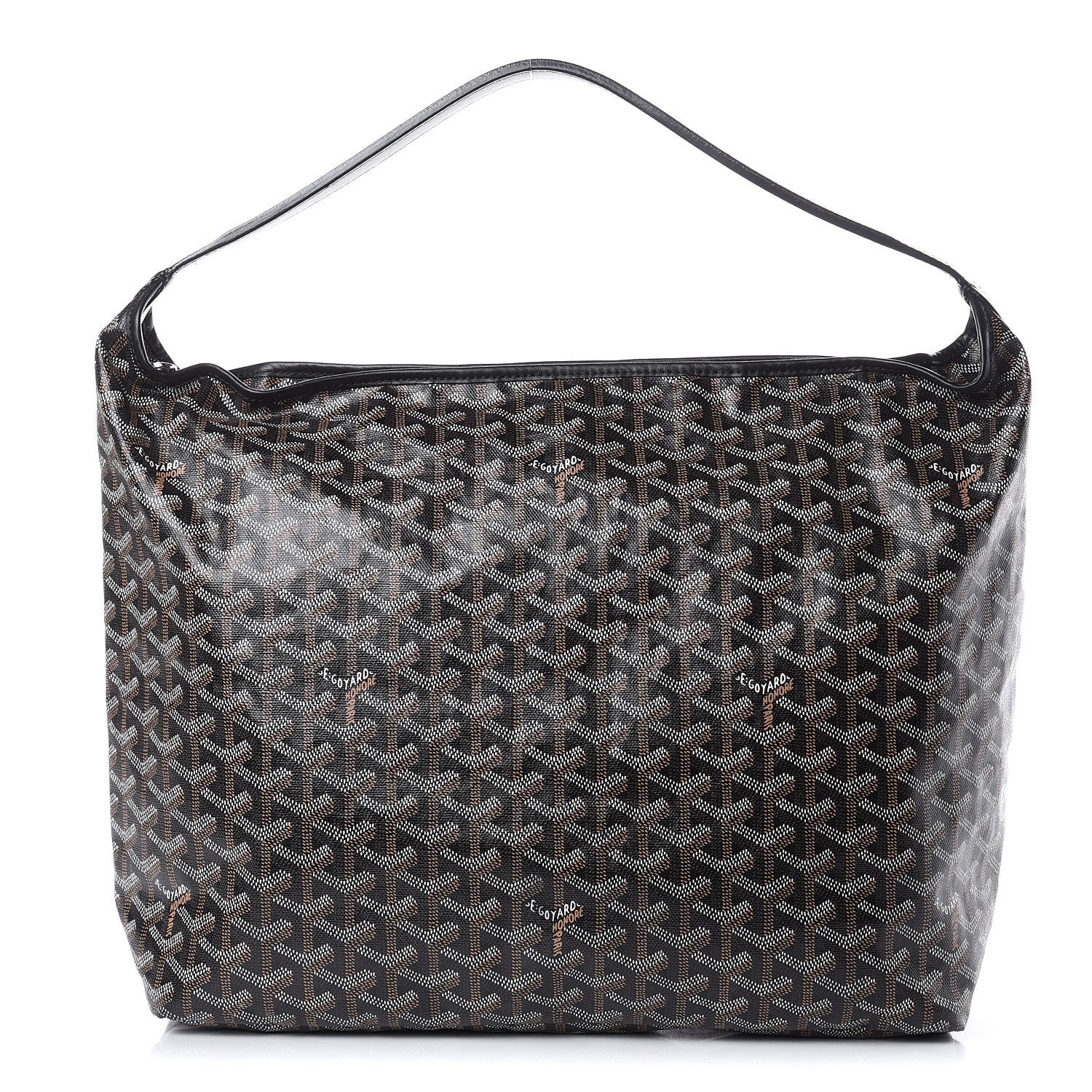 Goyard Goyardine Fidji Zip Hobo Black 1 of 8