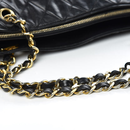 Chanel Lambskin Quilted Shoulder Bag Black 11 of 16
