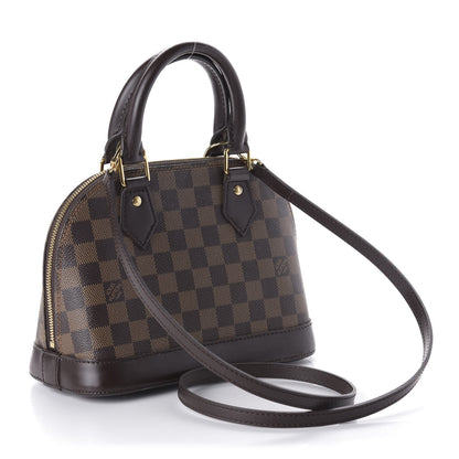 Louis Vuitton Damier Ebene Alma BB 3 of 9