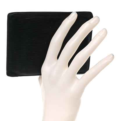Louis Vuitton Epi Multiple Wallet Black 2 of 15