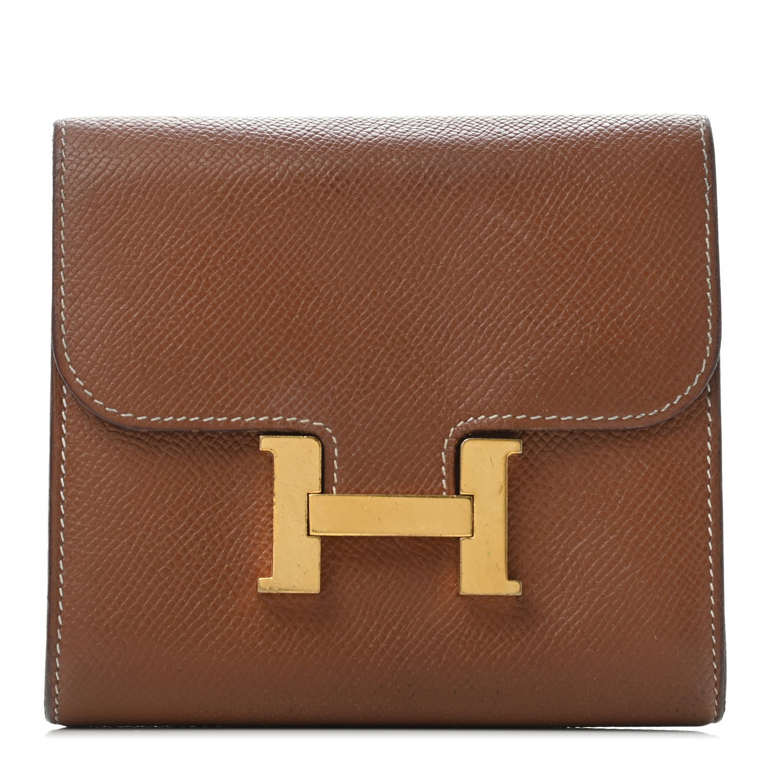 Hermes Epsom Constance Short Wallet Gold 1 of 5