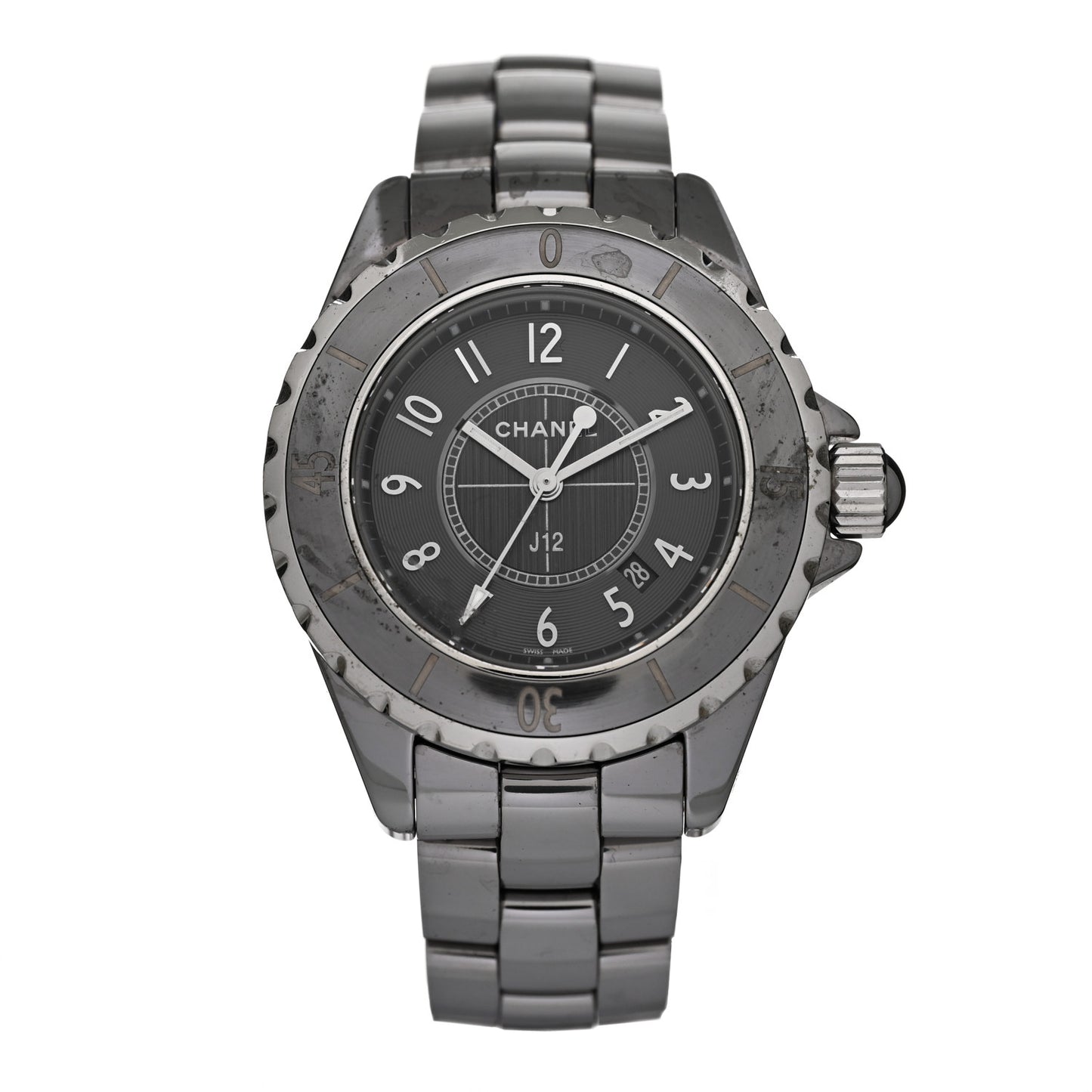 Titanium Ceramic 33mm J12 Chromatic Quartz Watch