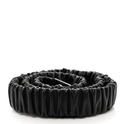 Chanel Lambskin Crystal CC Turnlock Belt 85 34 Black 2 of 5