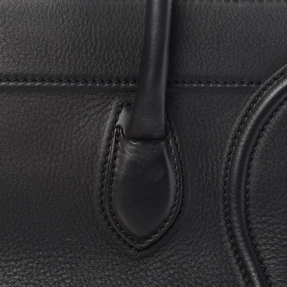 Celine Supple Calfskin Medium Phantom Luggage Black 14 of 22