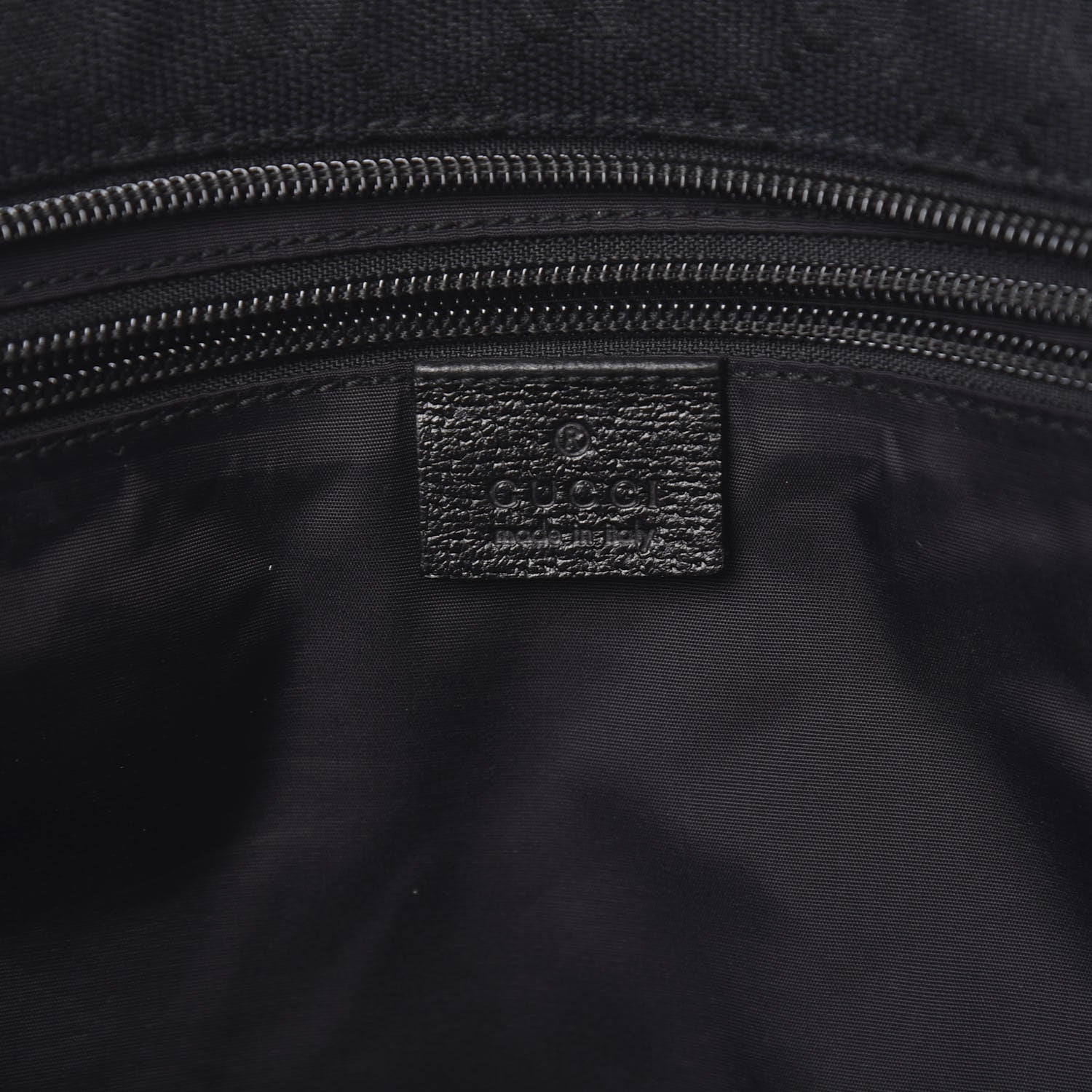 Gucci Monogram Web Large Diaper Tote Black 5 of 11