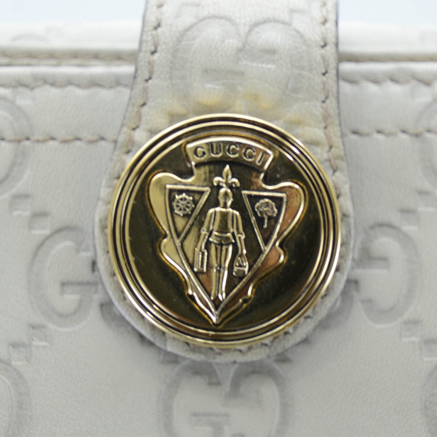 Guccissima Leather Compact Hysteria Wallet