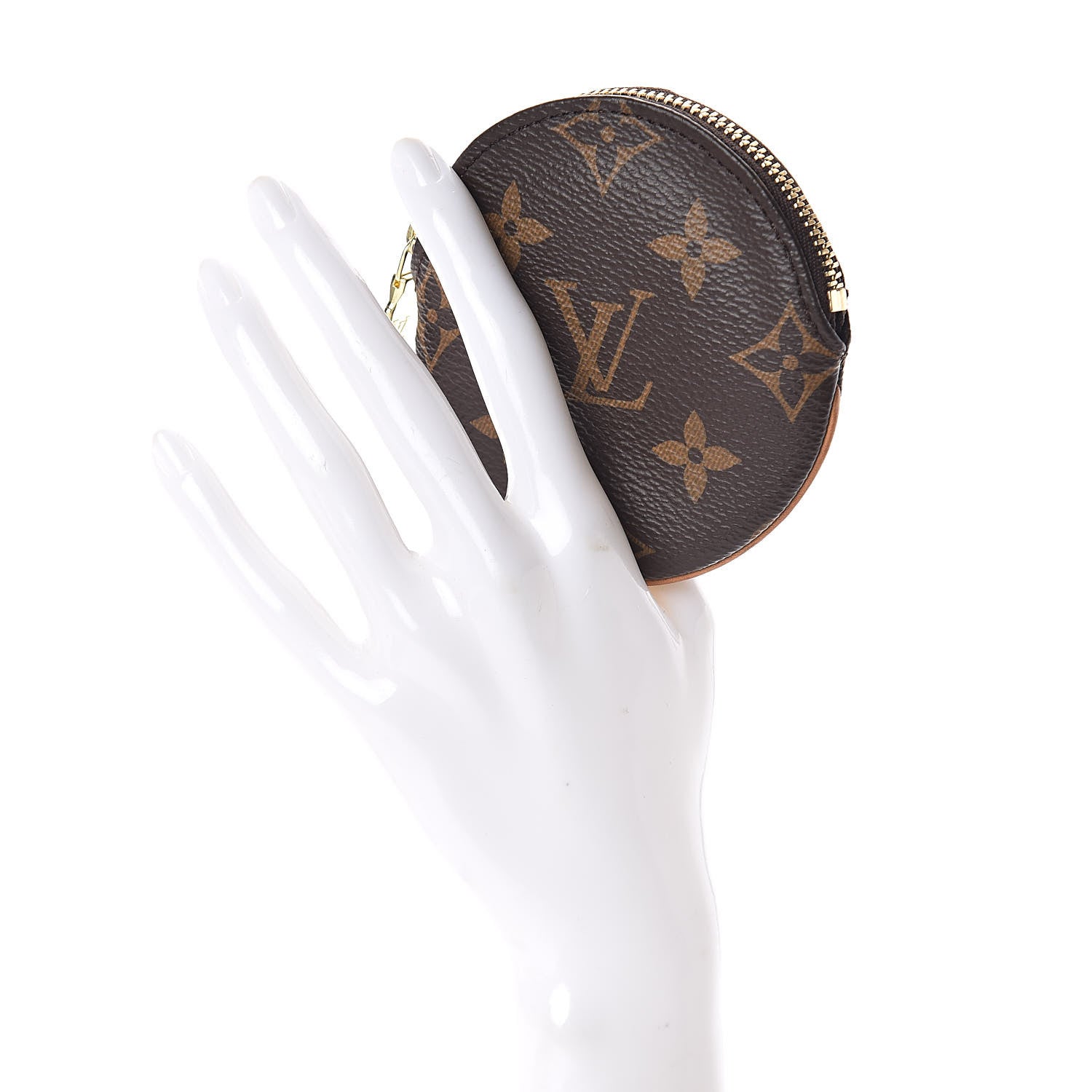 Louis Vuitton Monogram Round Coin Purse 2 of 7