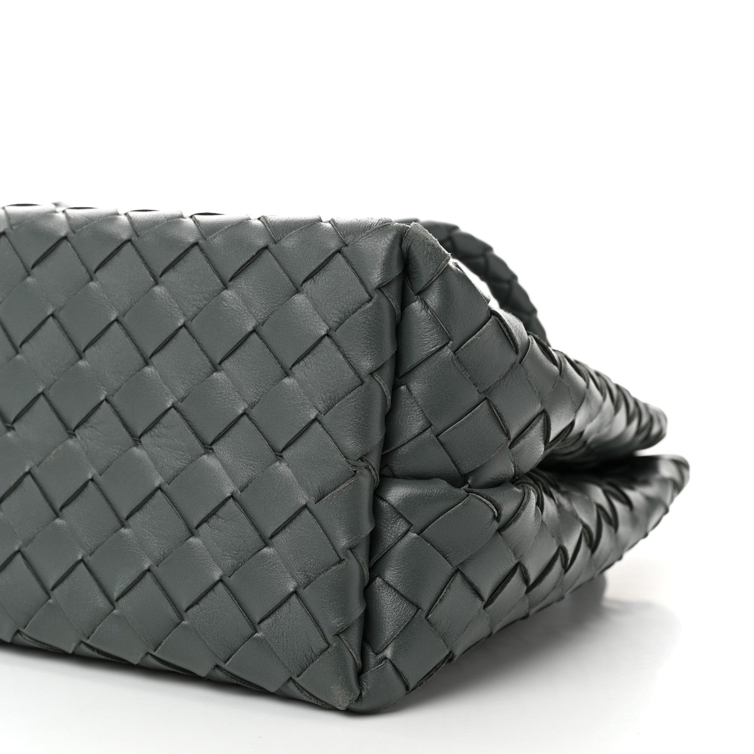 Bottega Veneta Nappa Intrecciato Medium Andiamo Shoulder Bag Slate 9 of 11