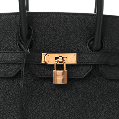 Hermes Togo Birkin 35 Black 8 of 12