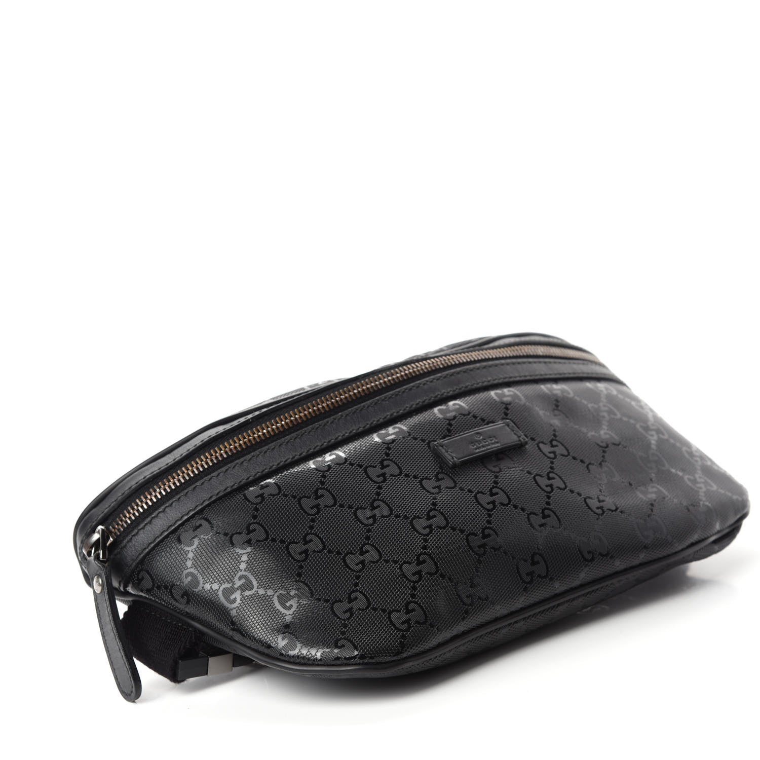 Gucci Imprime Monogram Belt Bag Black 4 of 10