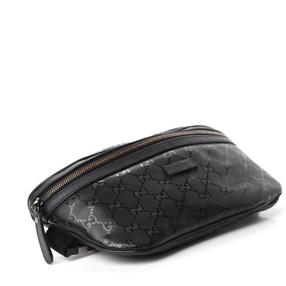 Gucci Imprime Monogram Belt Bag Black 4 of 10