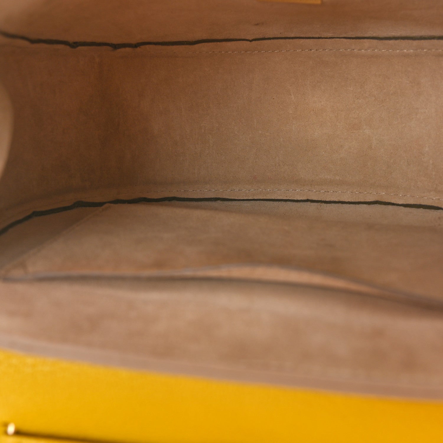 Chloe Grained Lambskin Drew Shoulder Bag Yellow 5 of 8