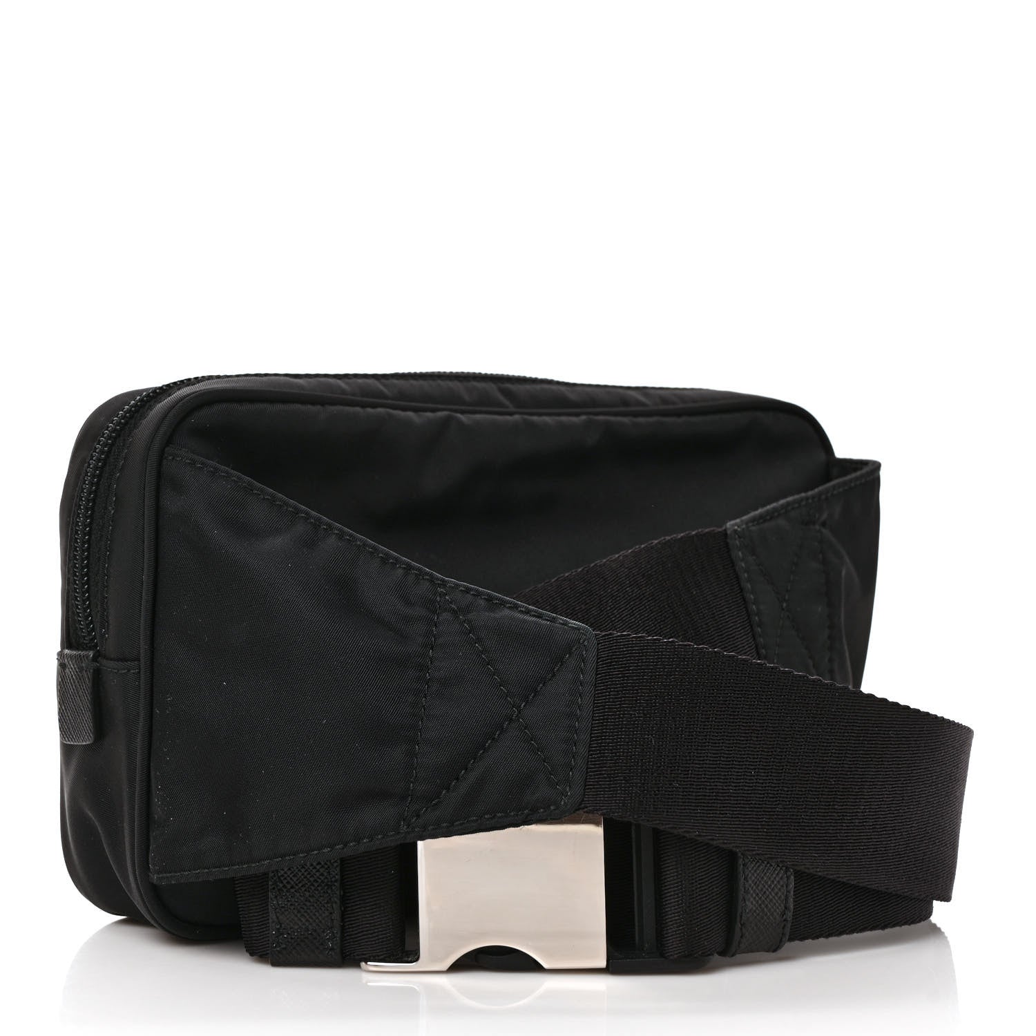 Prada Re-Nylon Saffiano Belt Bag Black 3 of 8