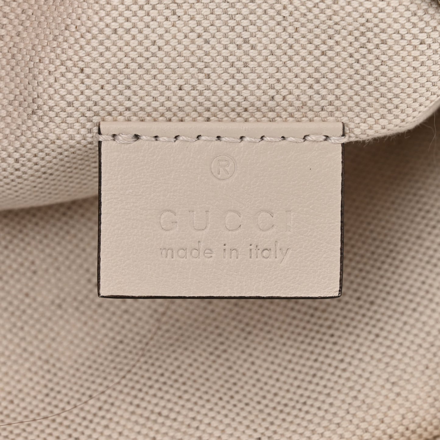 Calfskin GG Tennis Embossed Mini Double Zip Messenger Bag Mystic White