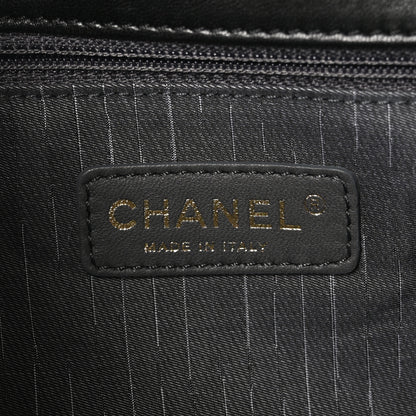 Chanel Lambskin Quilted Medium Westminster Pearl Black 6 of 10
