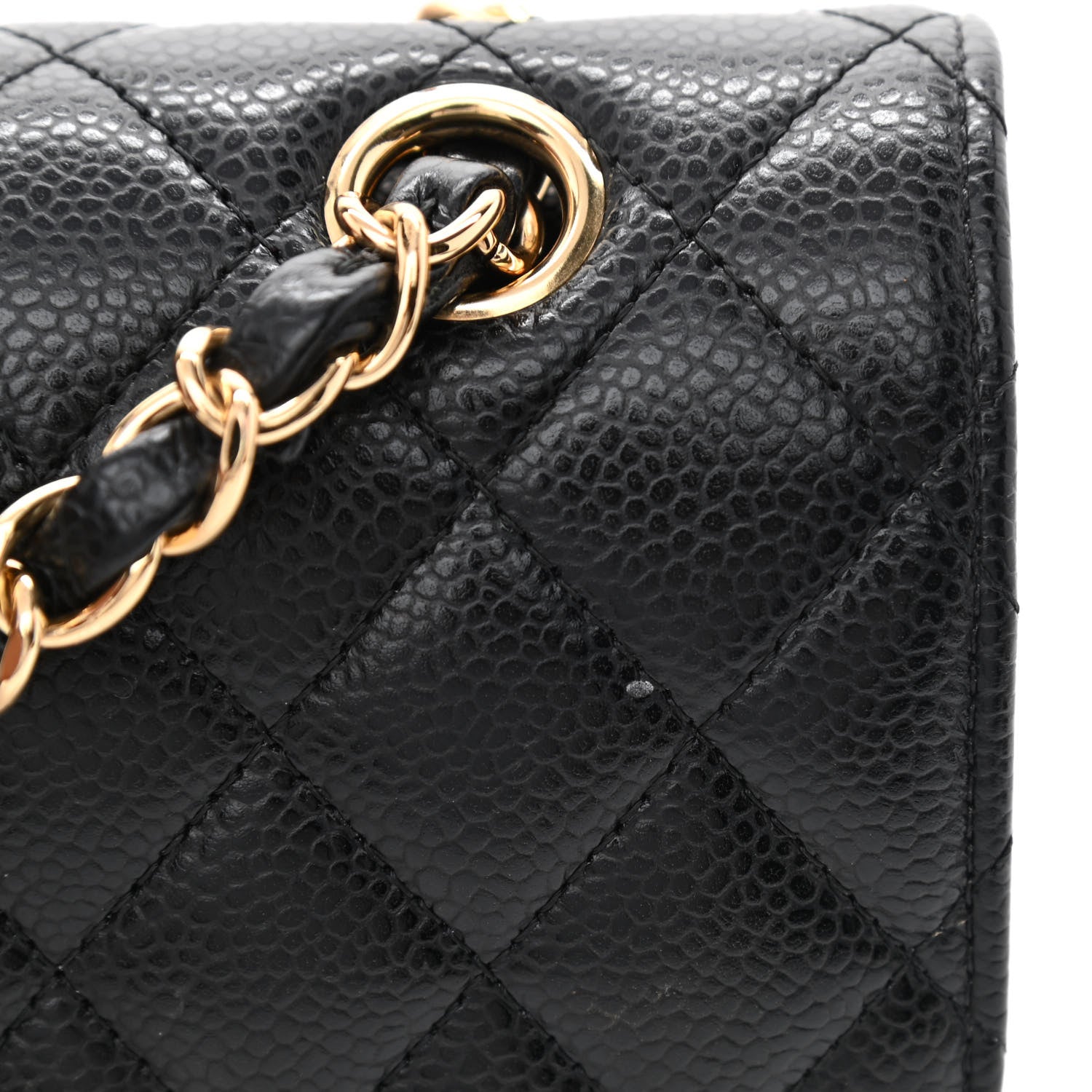 Chanel Caviar Quilted Small Double Flap Black 12 of 13