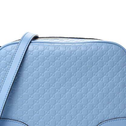 Gucci Microguccissima Mini Bree Messenger Bag Mineral Blue 10 of 10