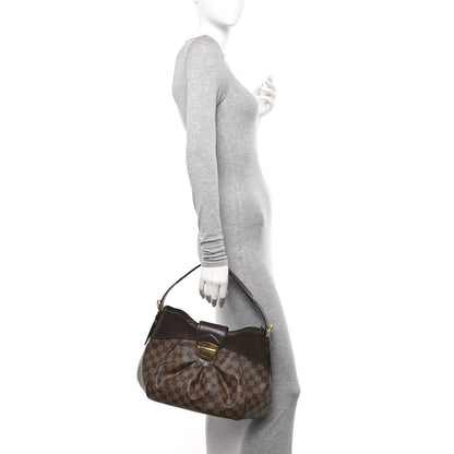 Louis Vuitton Damier Ebene Sistina MM 2 of 10