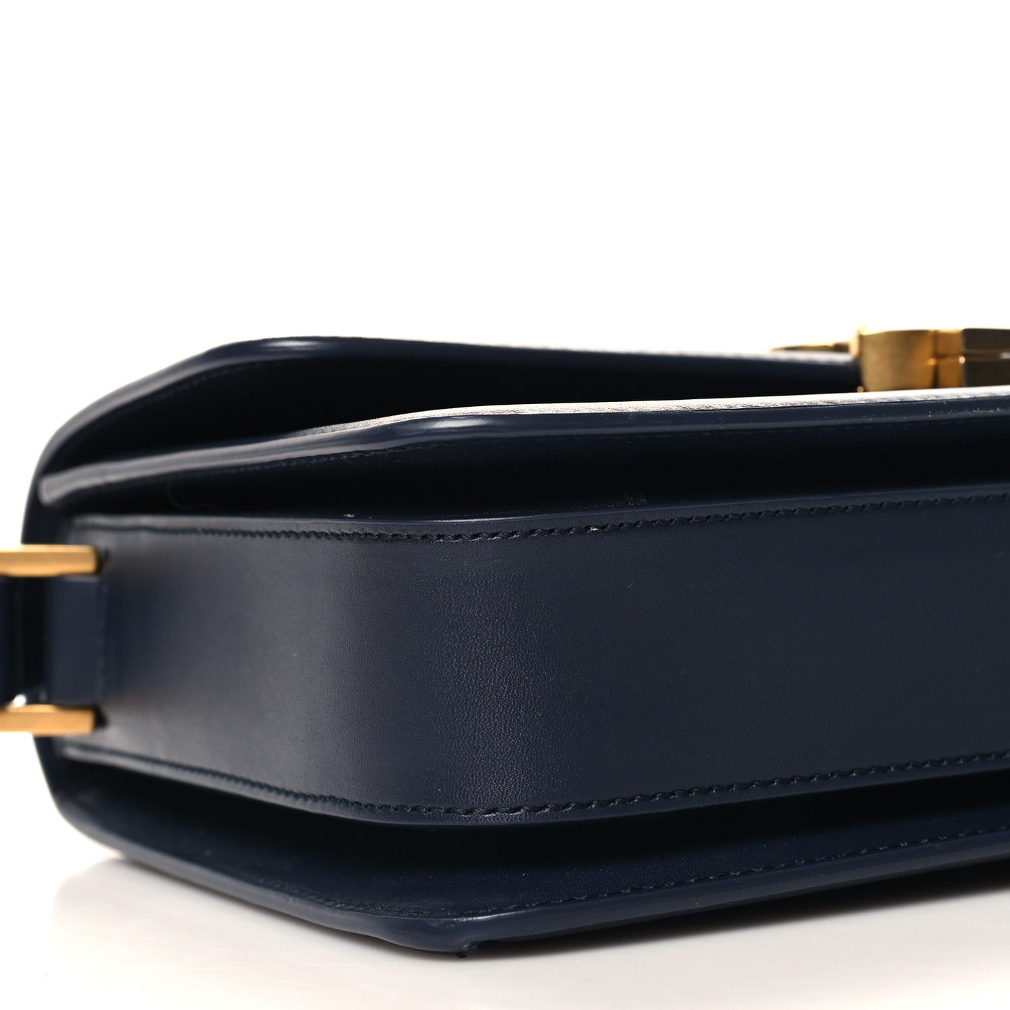 Box Calfskin Monogram Medium Solferino Satchel Deep Marine