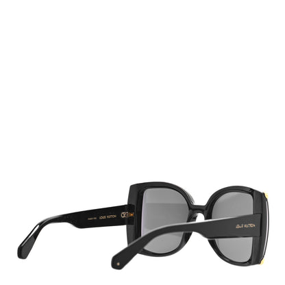 Louis Vuitton Acetate Nylon In The Mood For Love Sunglasses Z1294W Black 3 of 7