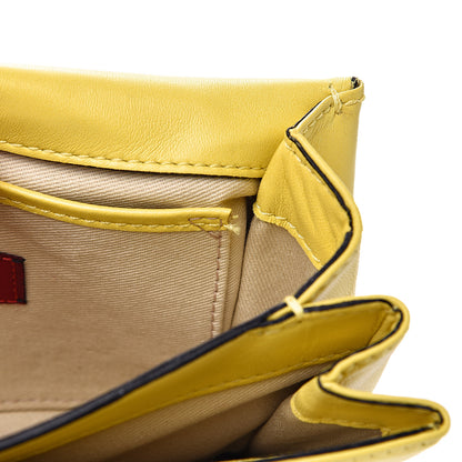 Valentino Garavani Nappa Va Va Voom Shoulder Bag Naples Yellow 6 of 16