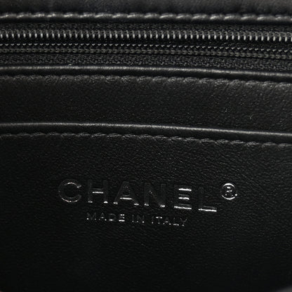 Chanel Lambskin Quilted Mini Top Handle Rectangular Flap So Black 6 of 11