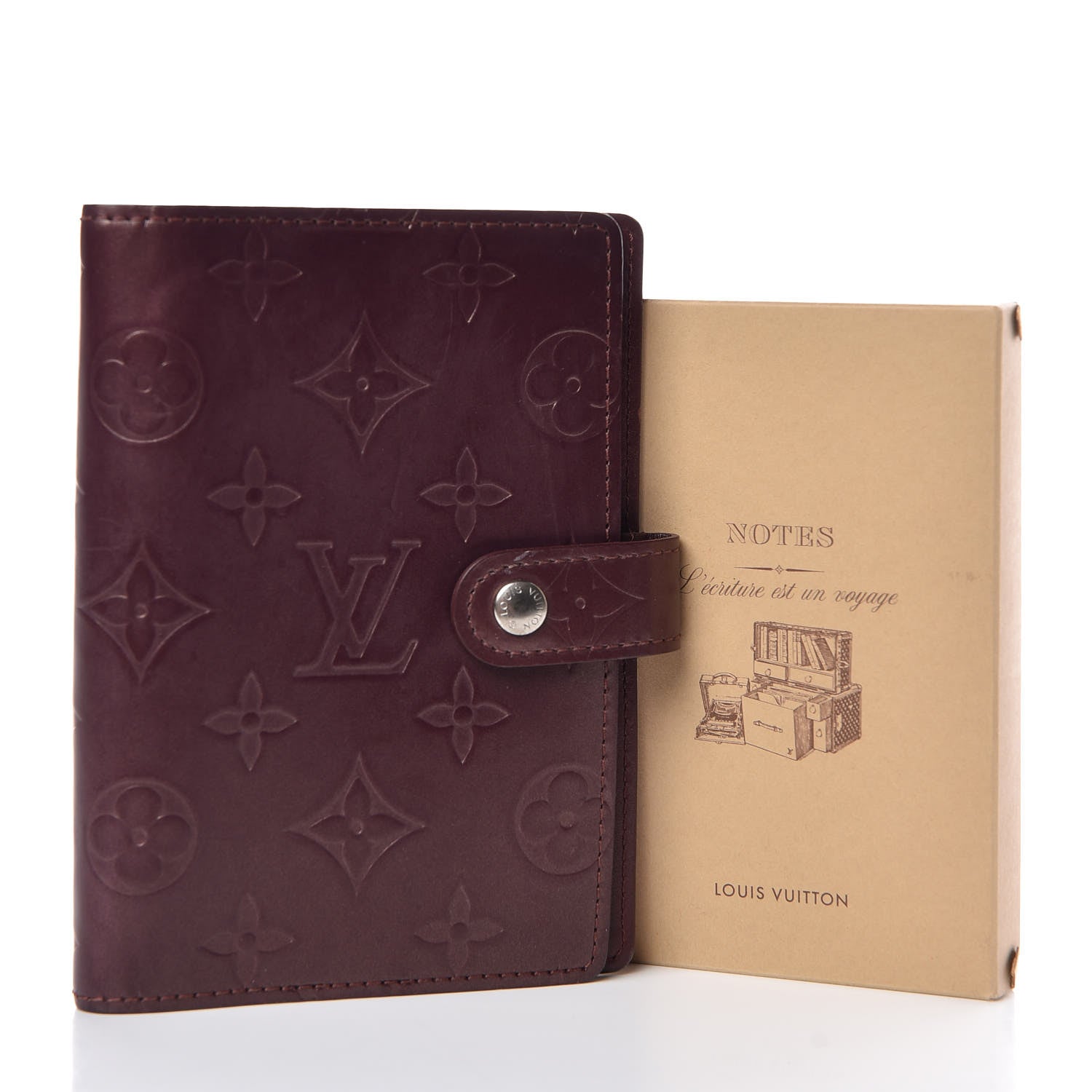 Louis Vuitton Mat Monogram Small Ring Agenda Cover Violet 11 of 11