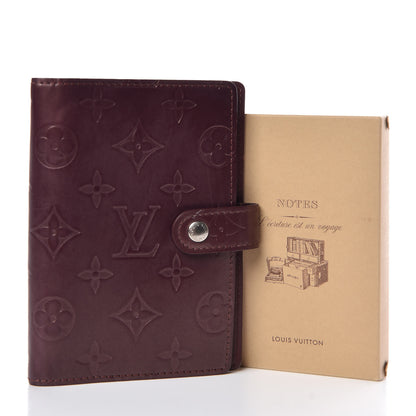 Louis Vuitton Mat Monogram Small Ring Agenda Cover Violet 11 of 11