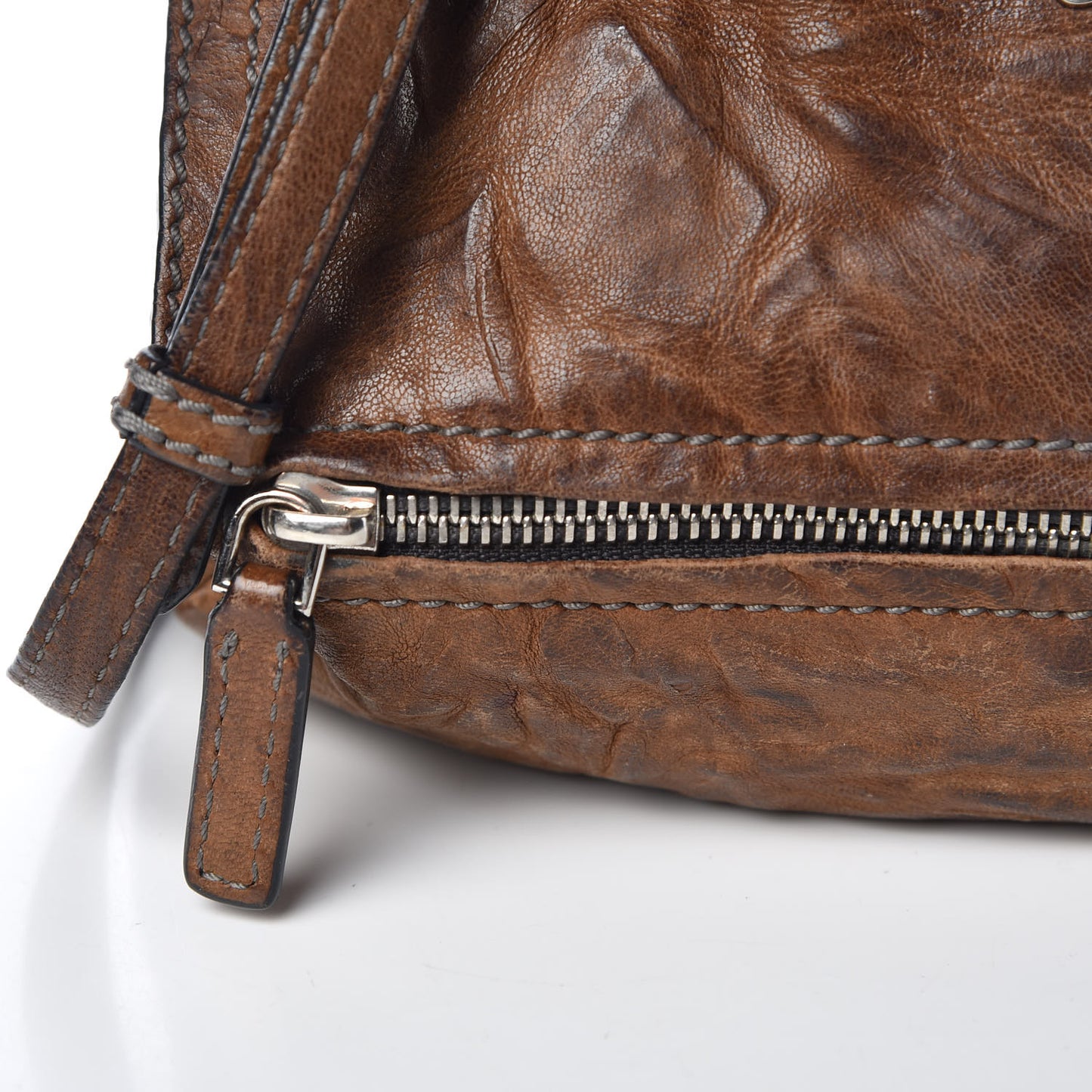 Tumbled Sheepskin Mini Pandora Charcoal